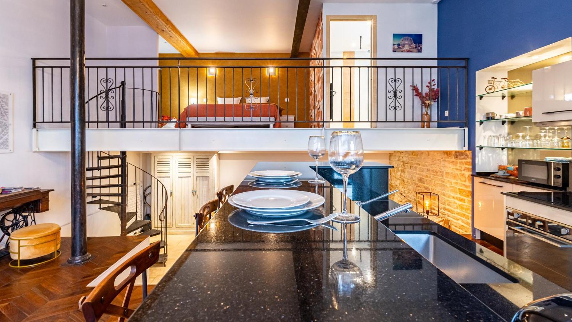 Le Chouette Loft Apartment Дижон Екстериор снимка