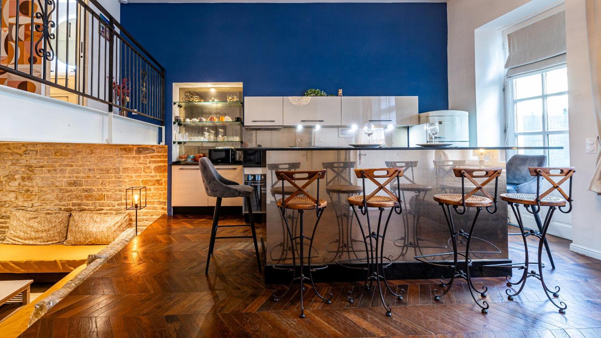 Le Chouette Loft Apartment Дижон Екстериор снимка