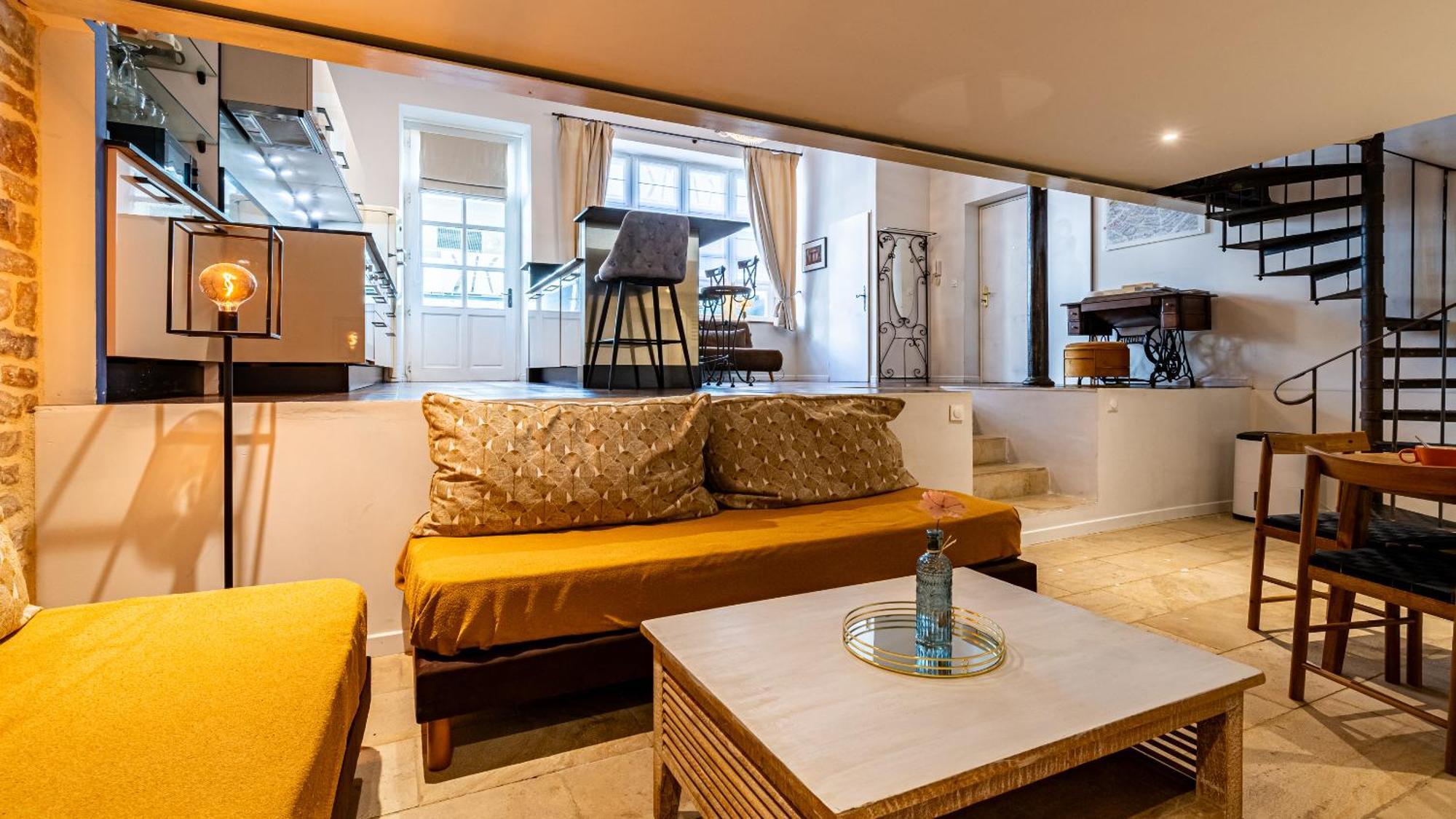 Le Chouette Loft Apartment Дижон Екстериор снимка
